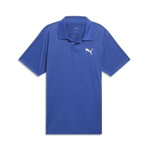 PUMA All In Short Sleeve Polo Shirt Mens Blue XL Casual 68469558 Clyde Royal